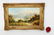 A. Lewis oil on canvas seascape scene