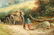 A. Lewis oil on canvas seascape scene - 4