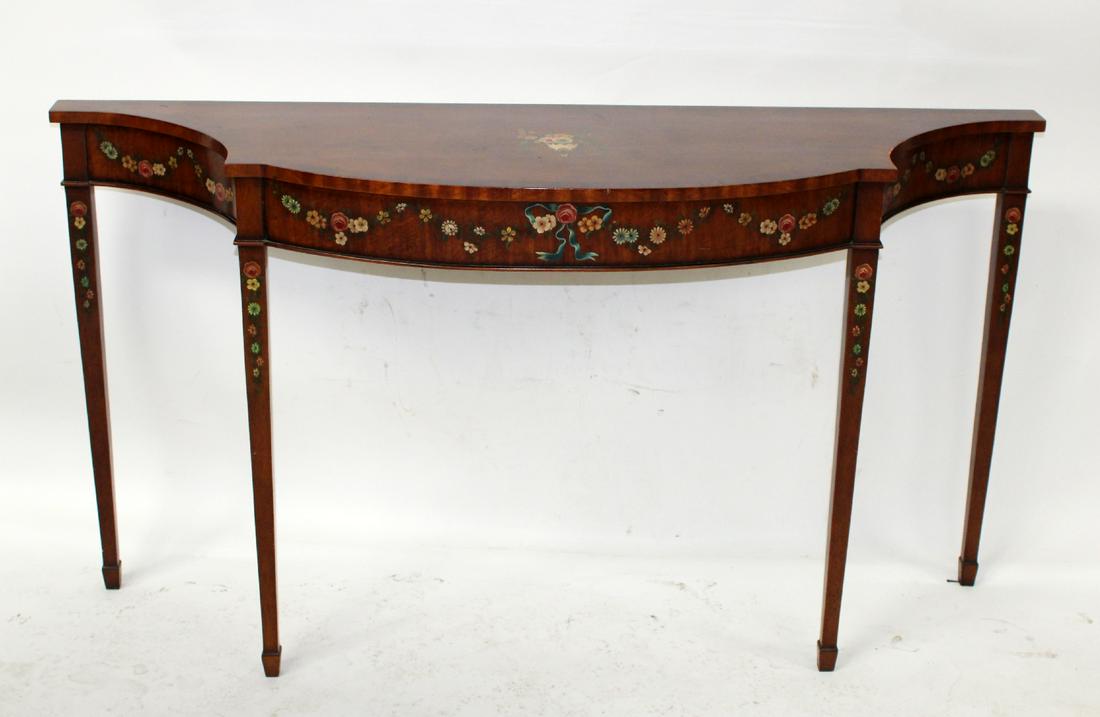 Maitland Smith Sheraton style console table (1 of 9)