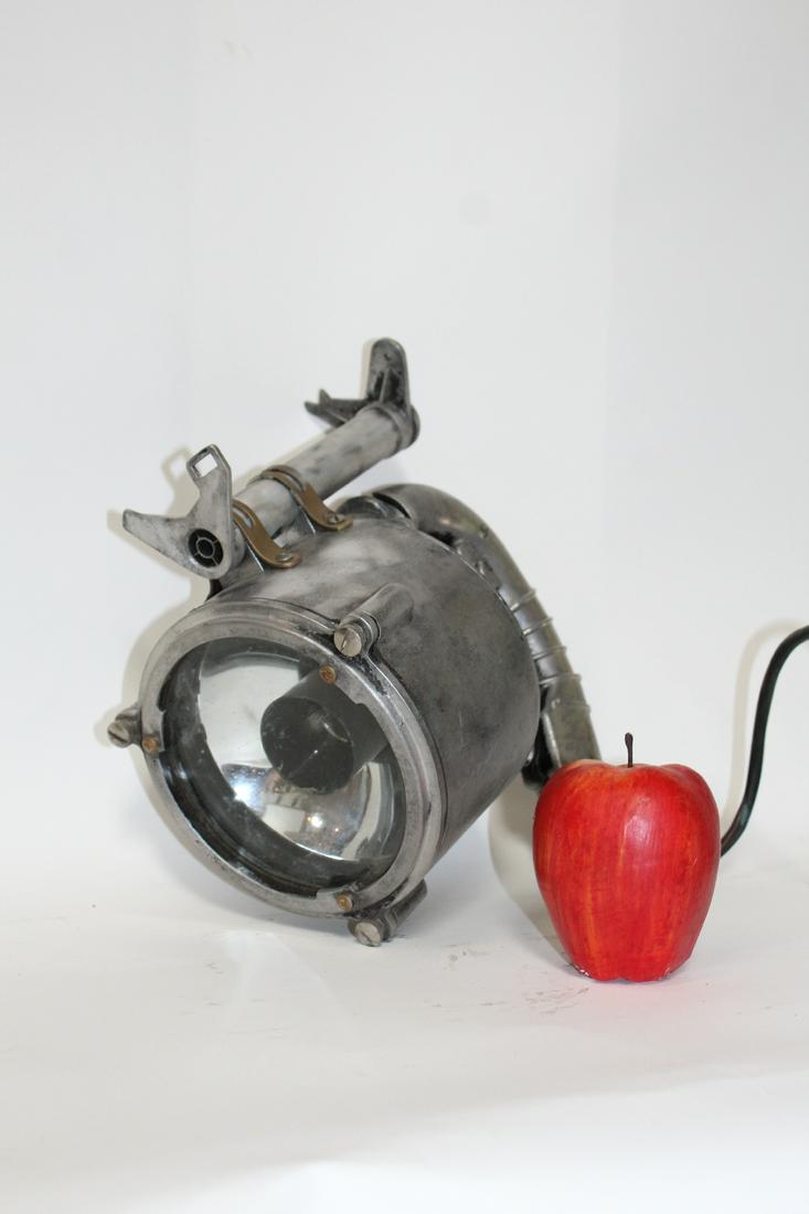 Industrial hand held spot light. 11"h x 9"w: Industrial hand held spot light. 11"h x 9"w