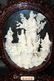 Chinese carved bone sculpture in shadow box - 4