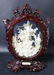 Chinese carved bone sculpture in shadow box - 3