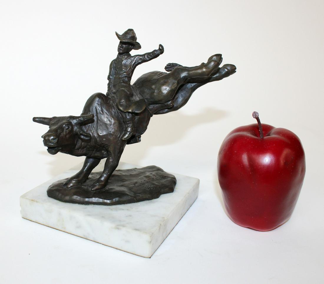 Casper bronze rodeo rider statue (1 of 7)
