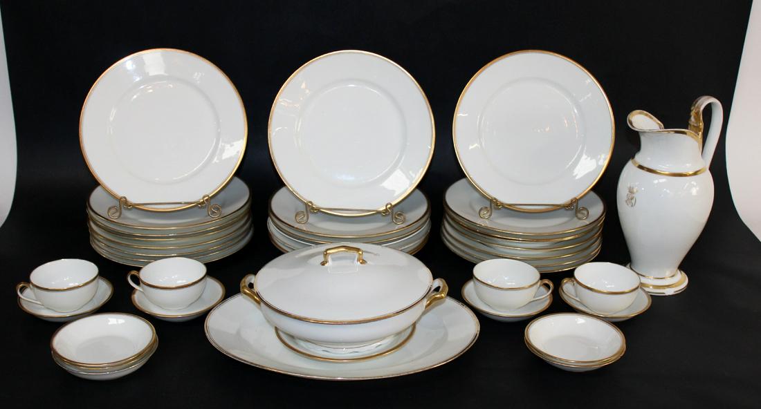 Lot of 41 pieces French Theodore Haviland Limoges china (1 of 11)