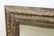 Carved and painted wood mirror - 6