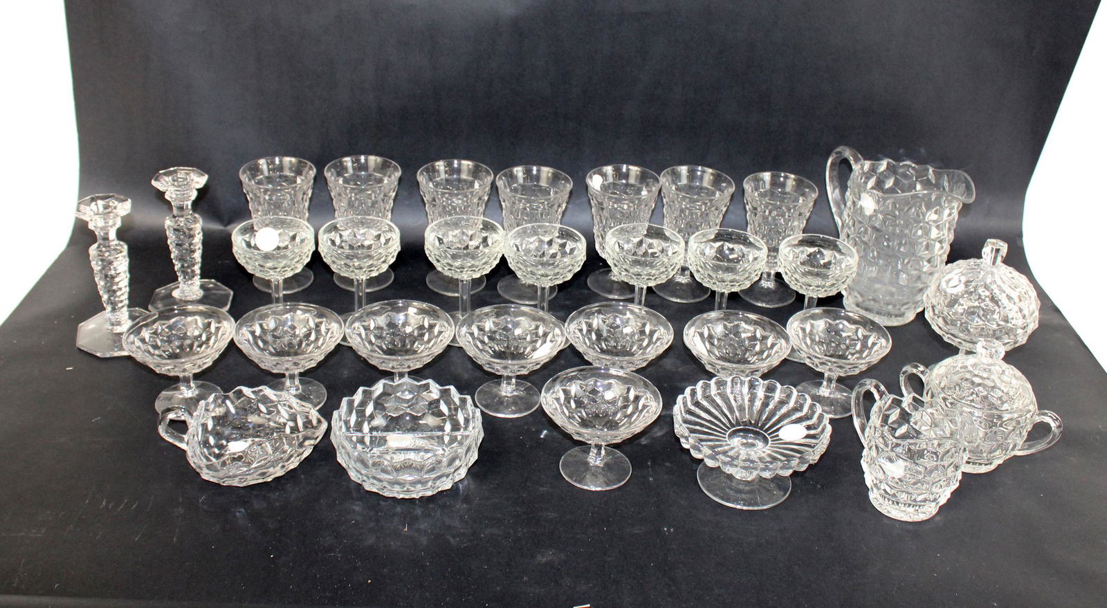 31 pieces of vintage American Fostoria glass (1 of 6)