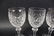 Set of 5 Waterford crystal wine goblets - 6
