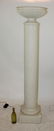 Cast column form torchere floor lamp