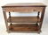 French lift top server in oak with marble - 6