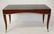 Modern leather top bureauplat desk - 7
