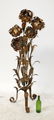 Hollywood Regency Italian gilt metal floor lamp - 8