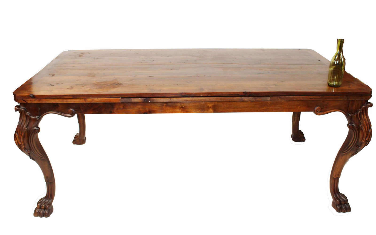 Italian paw foot draw leaf dining table (1 of 6)