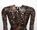 John Richard metal sculpture of a robe - 4