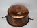 Antique French copper hand hammered copper pot - 2