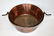 Antique French copper hand hammered copper pot - 5
