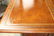 Vintage mahogany and leather executive desk - 2