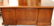 Vintage mahogany and leather executive desk - 9