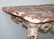 French Louis XV polychrome console with marble - 2