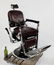 Emil J Paidar Chicago barber chair with headrest