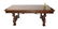 Spanish carved walnut dining table