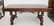 Spanish carved walnut dining table - 3