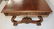 Spanish carved walnut dining table - 5