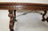 Spanish carved walnut dining table - 6