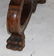 Spanish carved walnut dining table - 9