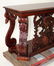 Renaissance style carved mahogany console - 6