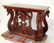 Renaissance style carved mahogany console - 8