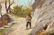 JA Aitken oil on canvas landscape - 2