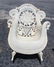 3pc Heywood Wakefield Victorian painted wicker set - 8