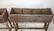 Lot of 2 French wicker planters on bamboo legs - 5