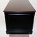 Ebonized executive desk with wood top - 9