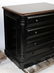 Pair ebonized file drawer cabinets - 9