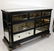 Contemporary mirrored 7 drawer dresser - 5