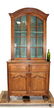 French Provincial arched top bookcase