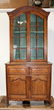 French Provincial arched top bookcase - 3