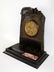 Art Nouveau carved walnut presentation desk set - 6