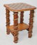 Log cabin style game table - 2