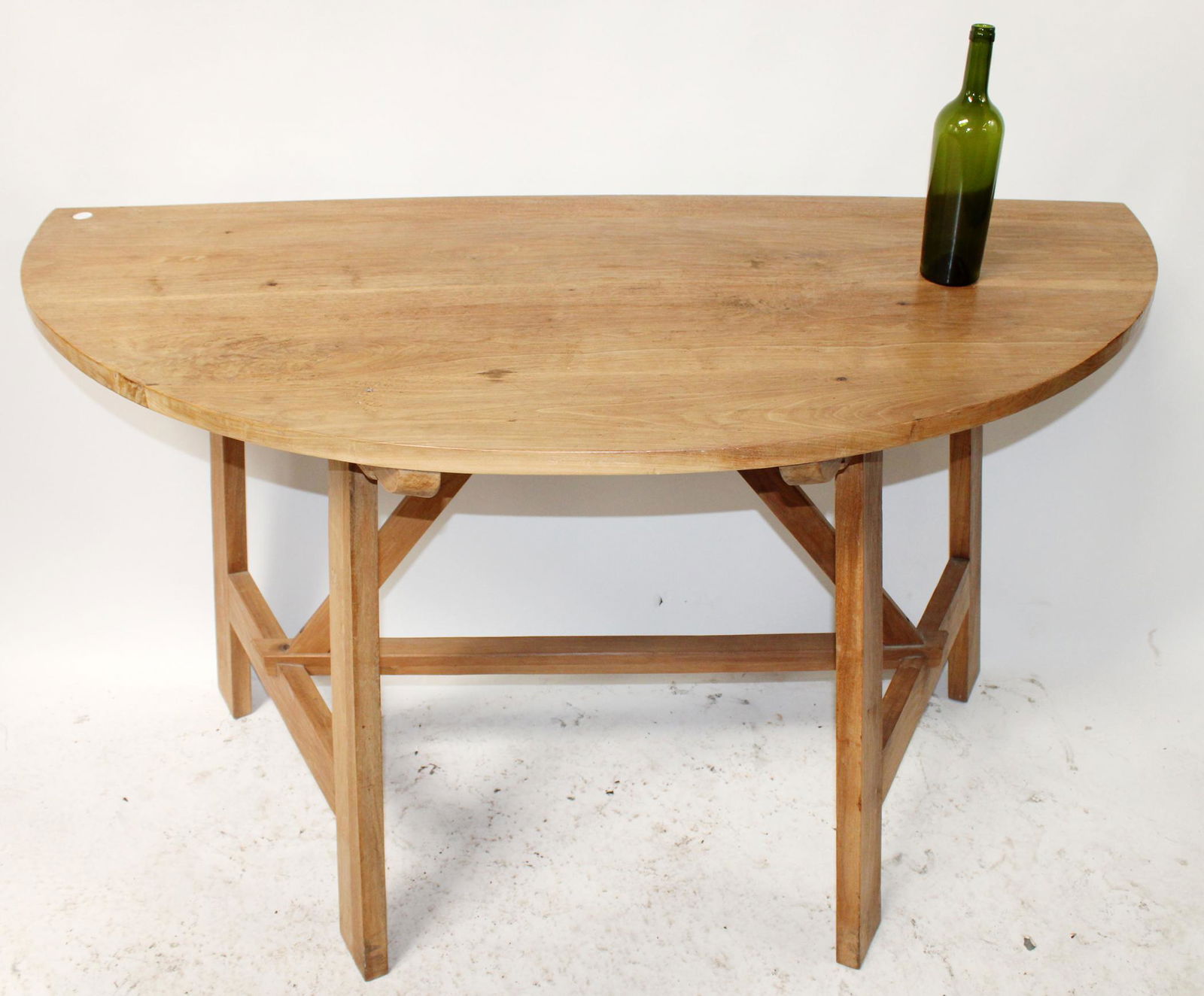 Belgian demi-lune console table (1 of 10)