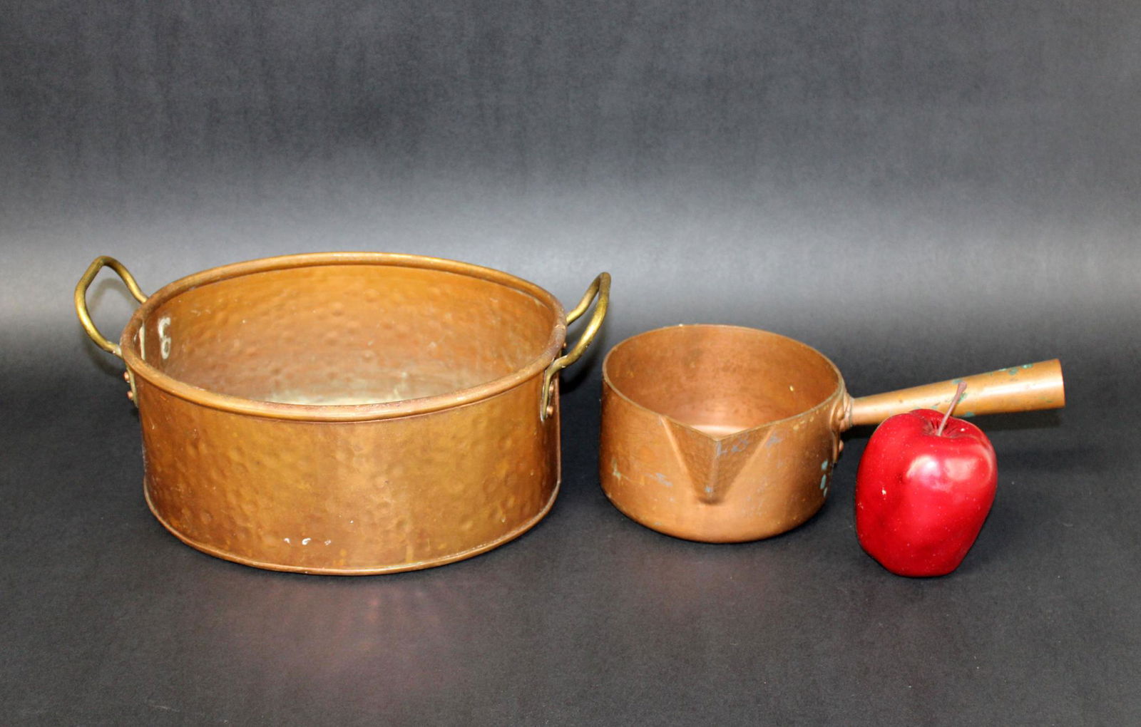 Lot of 2 copper pieces (1 of 10)