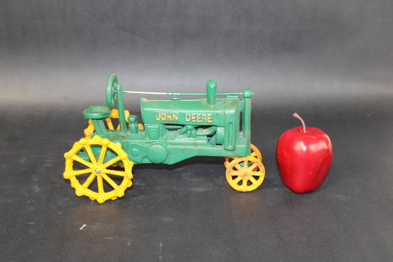 Cast iron John Deere toy tractor Jul 18, 2020 King Galleries in GA