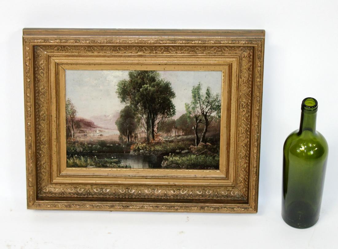 D.A.Fisher oil on board landscape White Mountains (1 of 9)