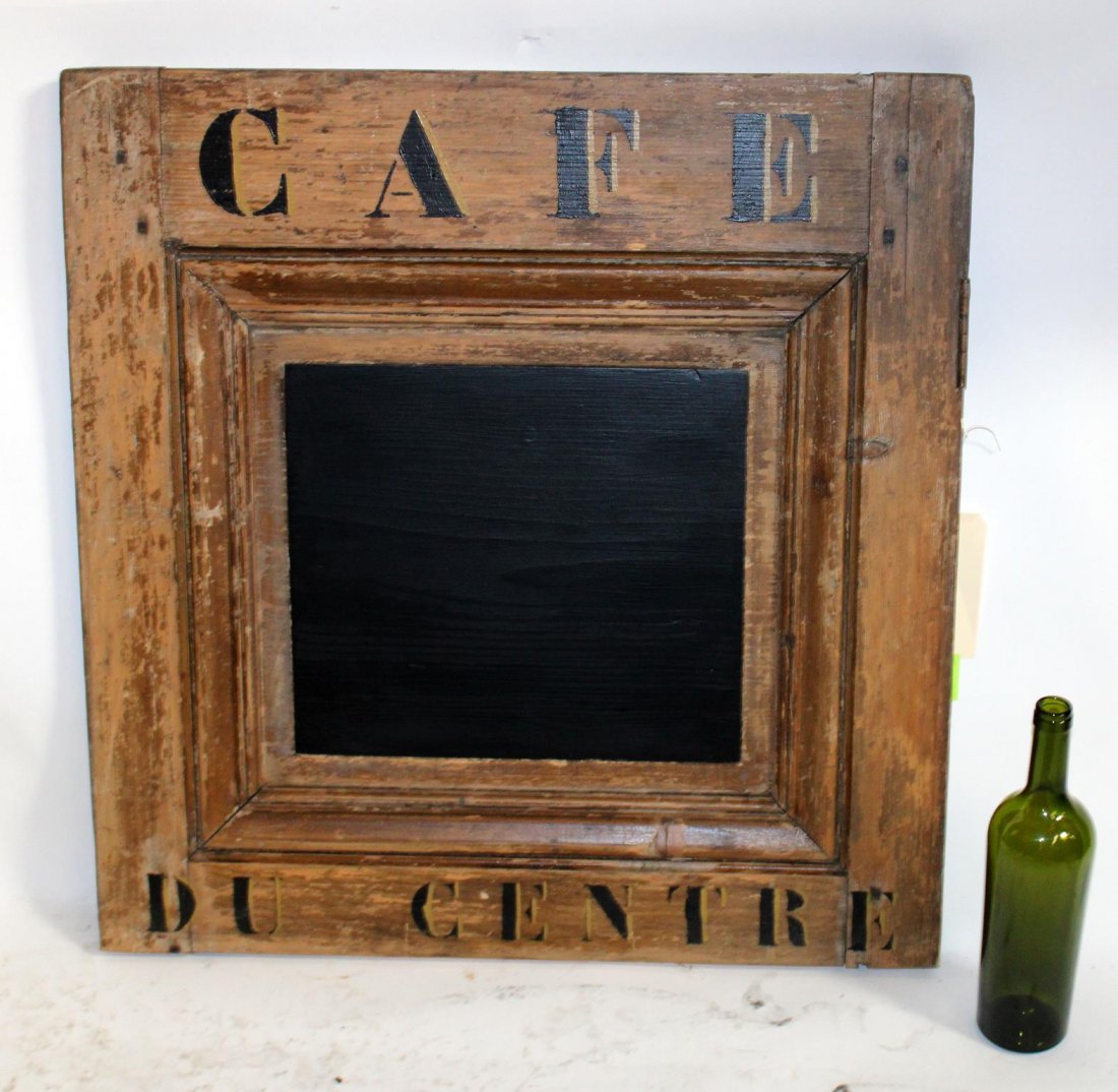 French pine cafe chalkboard sign (1 of 5)