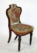 S/6 English rosewood chairs with petit point - 7