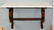 French walnut console with marble top - 3