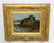 Oil on board depicting castle ruins - 3