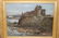 Oil on board depicting castle ruins - 7