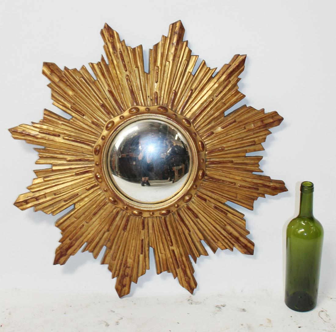Vintage French sunburst mirror (1 of 6)